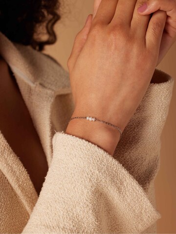 Lucardi Armband 'Chic' in Zilver: voorkant