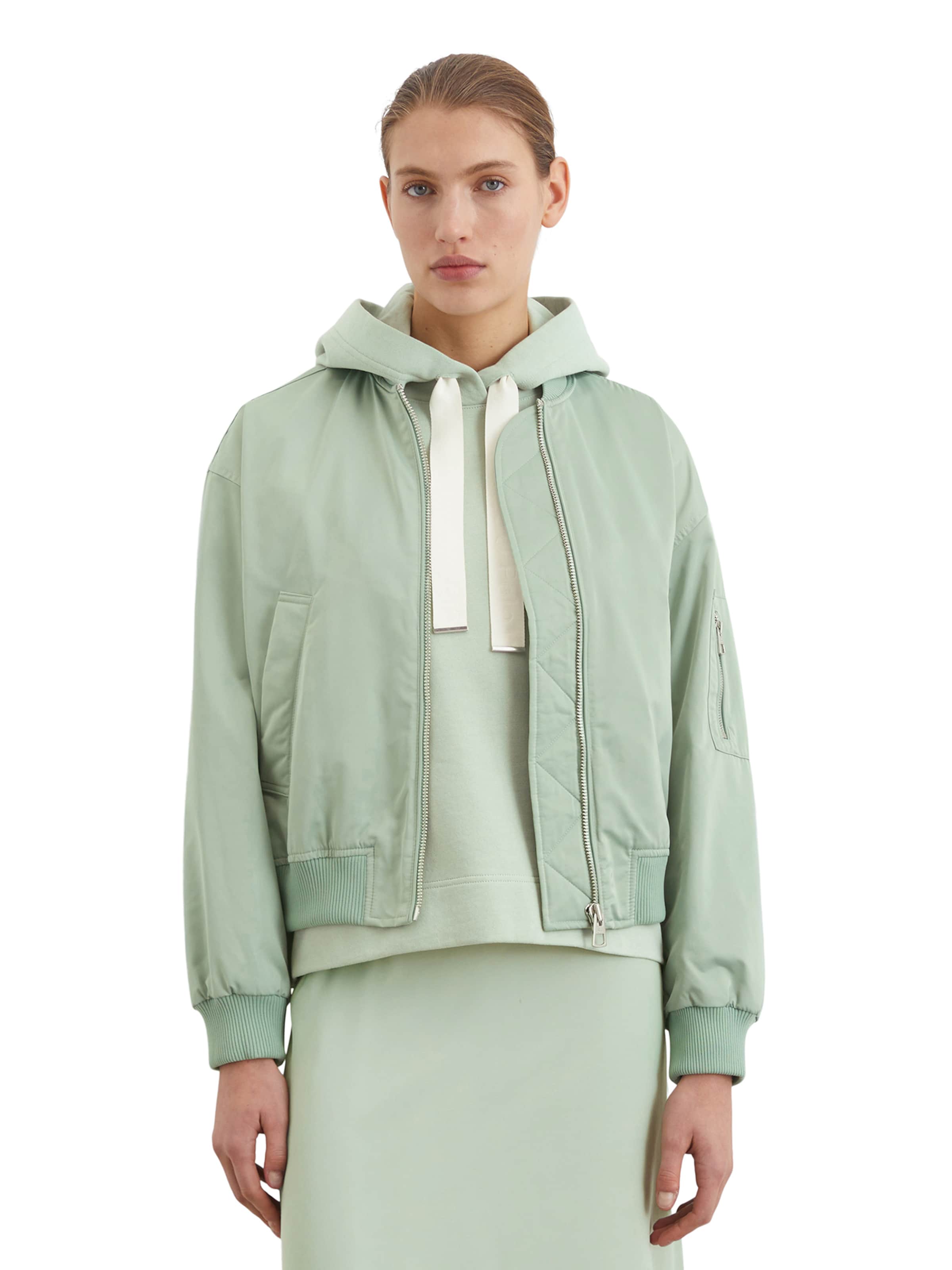 Marc O'Polo Kevad-sügisjope, värv roheline: eest vaates