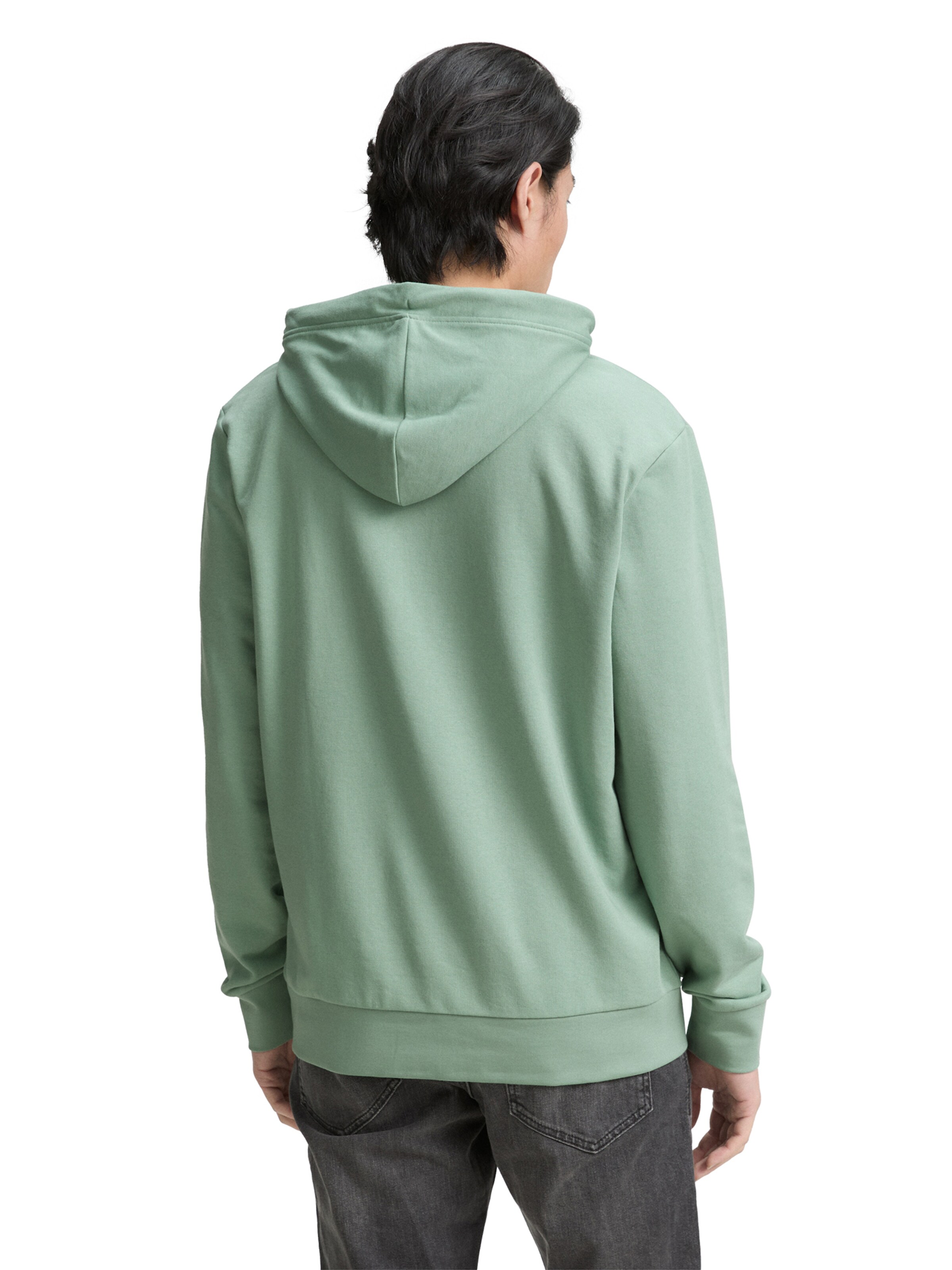 TOM TAILOR Sweatshirt i grön