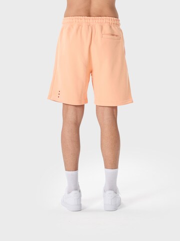 Ossy Homer Loose fit Workout Pants '450 GSM' in Orange