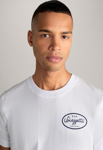 T-Shirt 'Eden' JOOP! Jeans en blanc