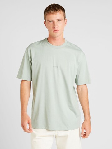 HUGO - Camisa 'Nouveres' em verde: frente