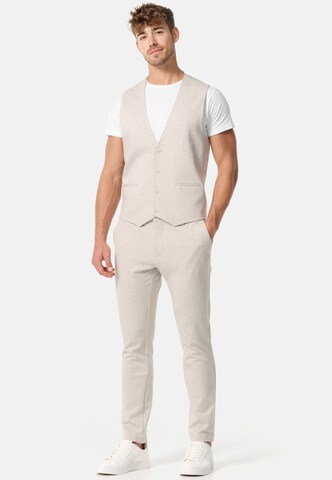 JEFF Suit vest 'Ezra' in Beige