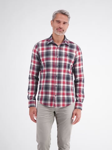 LERROS Regular fit Overhemd in Blauw: voorkant