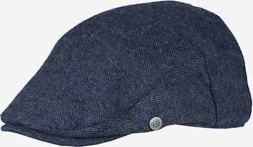 bugatti Flatcap in Blau: Vorderseite