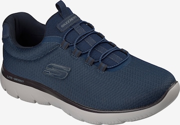 SKECHERS Slip On in Blau: Vorderseite