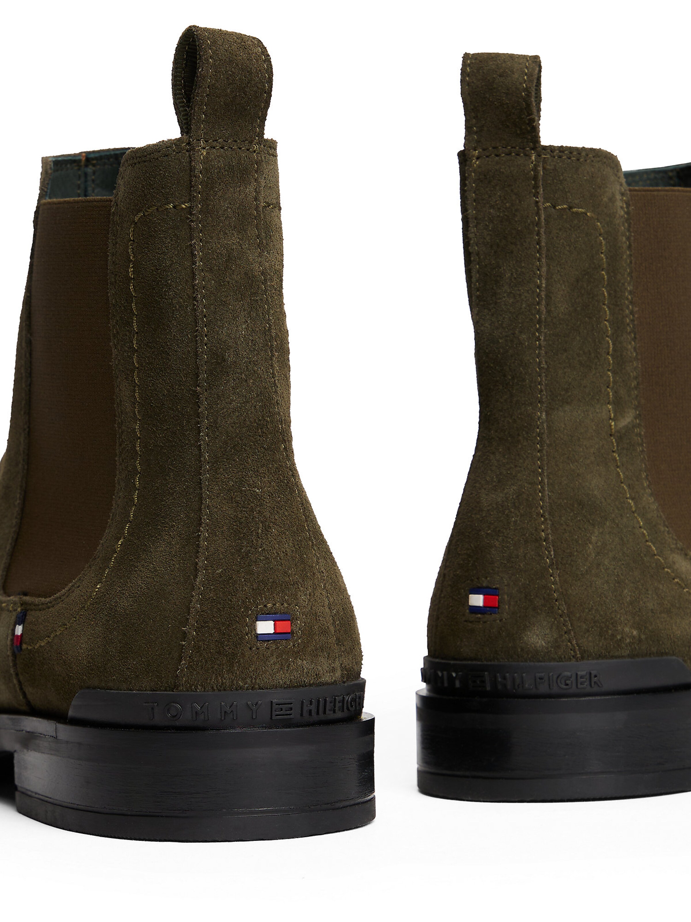 TOMMY HILFIGER Chelsea boots in Groen