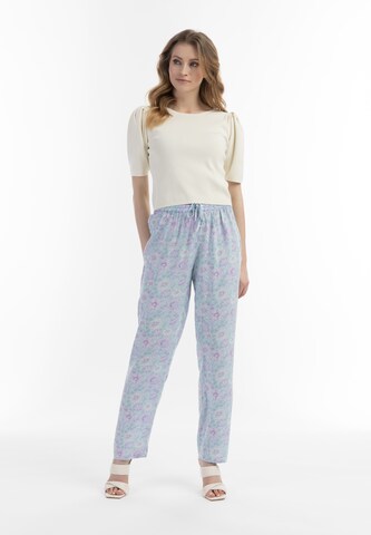 Loosefit Pantalon Usha en bleu