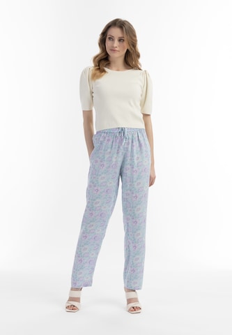 Usha Loose fit Trousers in Blue