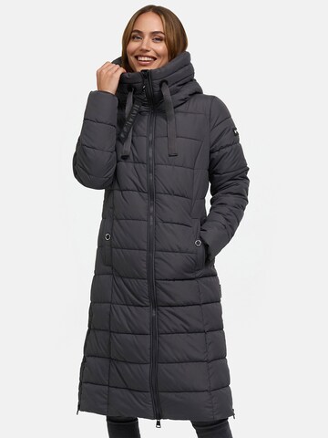 Manteau d’hiver 'N036  ' NAVAHOO en gris : devant