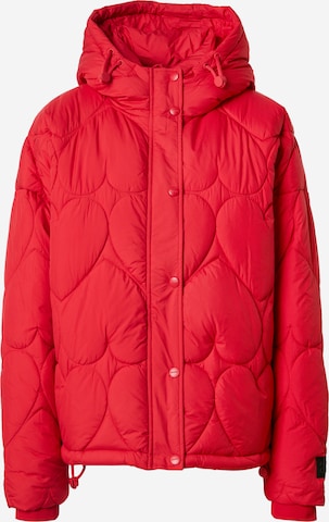 Fabienne Chapot Winterjas 'Prisca' in Rood: voorkant