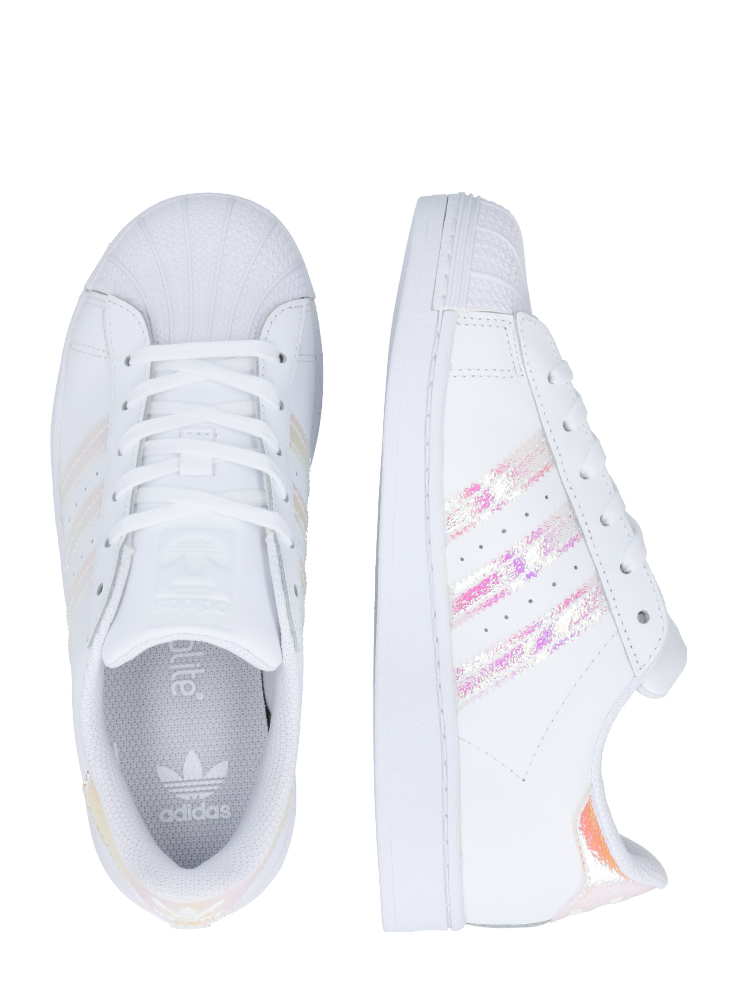 Adidas Originals Sneaker Superstar C In Lila Pink Weiss About You