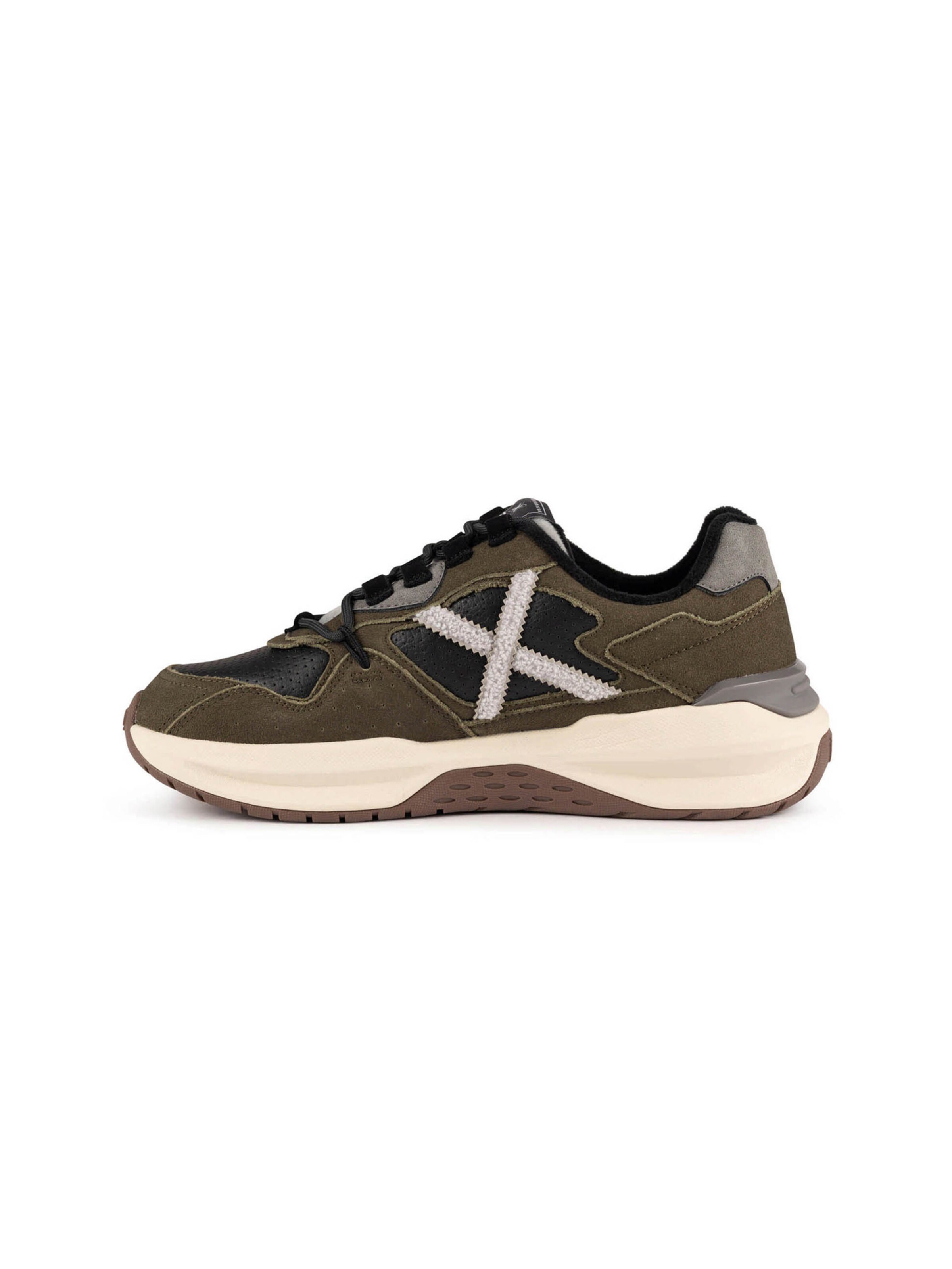 MUNICH Sneakersy niskie 'NEXA' w kolorze zielony: przód