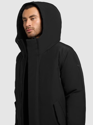 khujo - Abrigo de invierno 'Fogg' en negro