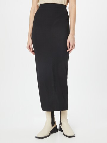 Calvin Klein - Falda 'NOVA' en negro: frente