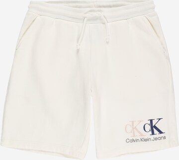 Calvin Klein JeansHlače - bež boja: prednji dio