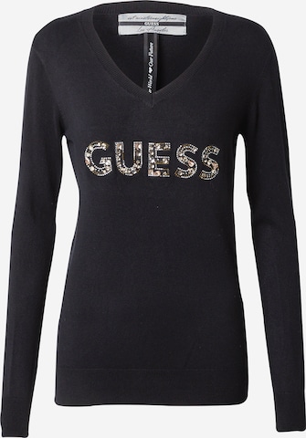 Pullover 'HAILEY' di GUESS in nero: frontale