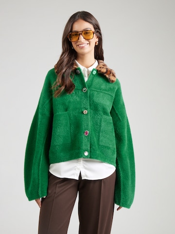 Giacca di mezza stagione 'Intention' di Essentiel Antwerp in verde: frontale
