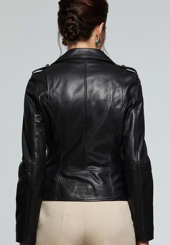 Derimod Übergangsjacke in Schwarz