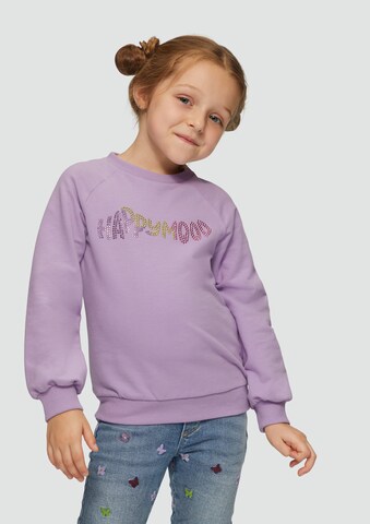 s.Oliver Sweatshirt in Purple: front