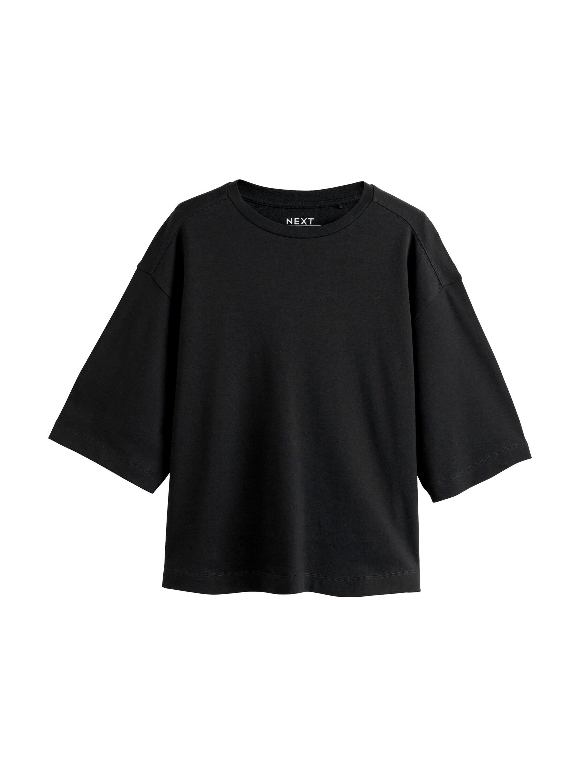 Next T-Shirt in Schwarz: Vorderseite