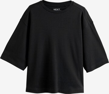 Next T-Shirt in Schwarz: Vorderseite