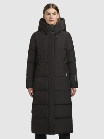 khujo Mantel 'Soulani4' in Schwarz: Vorderseite