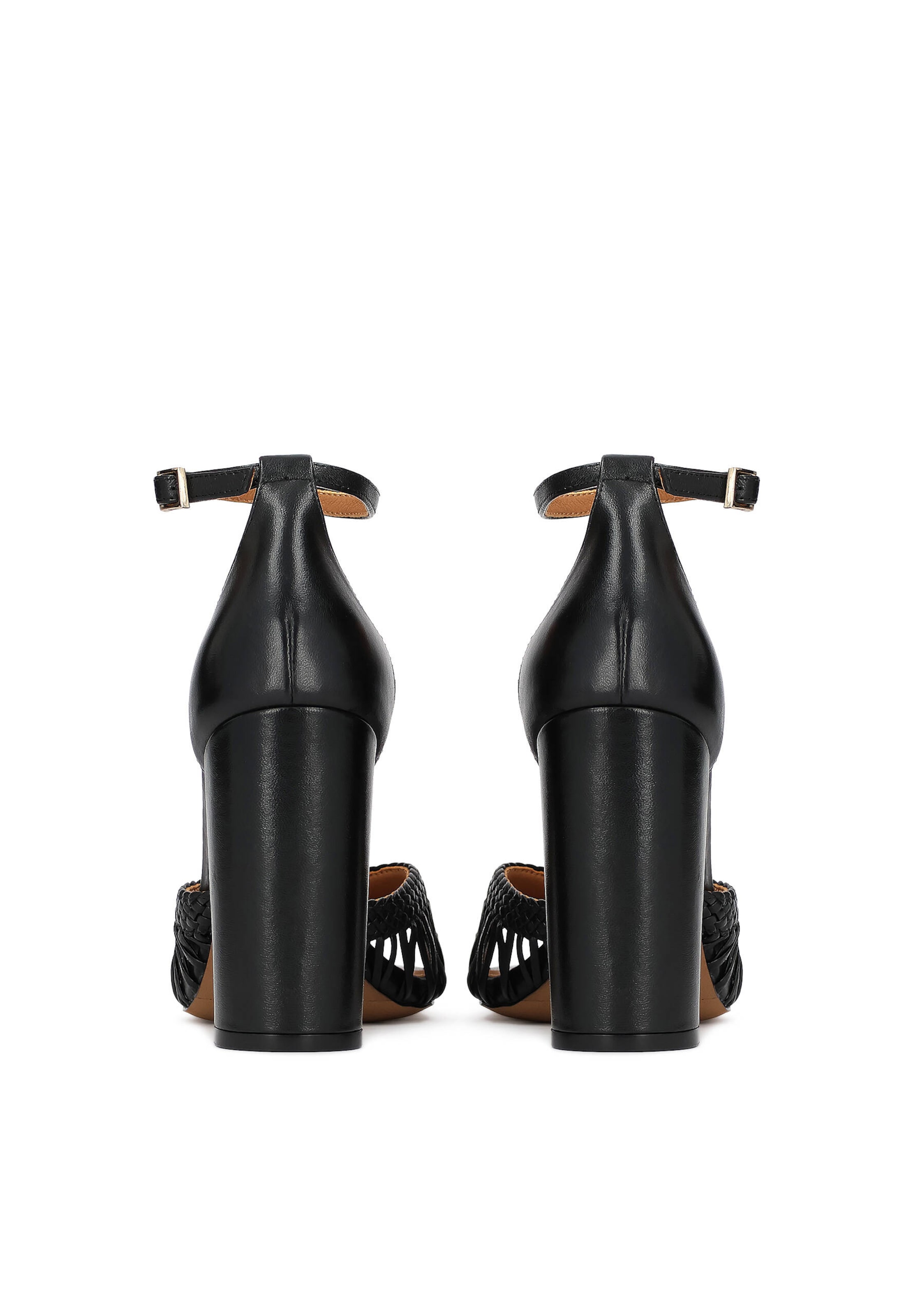 Kazar Strap sandal in Black