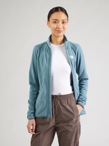 THE NORTH FACE Funktionsfleecejacke '100 Glacier' in Blau: Vorderseite