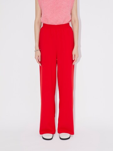 Wide Leg Pantalon 'Else' LeGer by Lena Gercke en rouge : devant