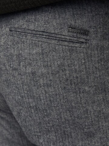 Regular Pantalon chino 'JHWKANE JJLOUIS' JACK & JONES en gris