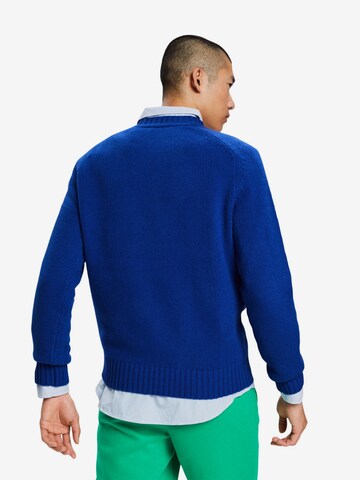 ESPRIT Pullover in Blau