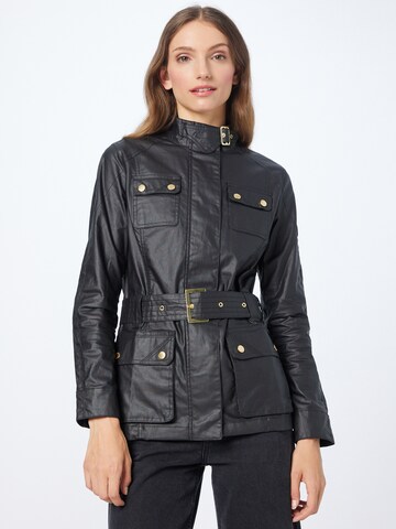 Barbour International Between-Season Jacket 'Bearings' in Black: front