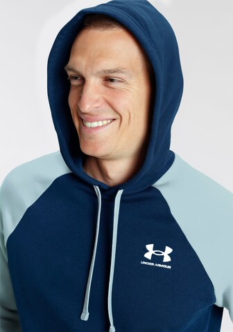 UNDER ARMOUR Sportsweatshirt 'Rival' in Blauw