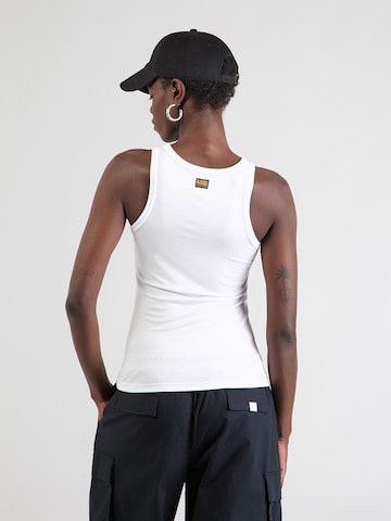 G-STAR Top in White: back