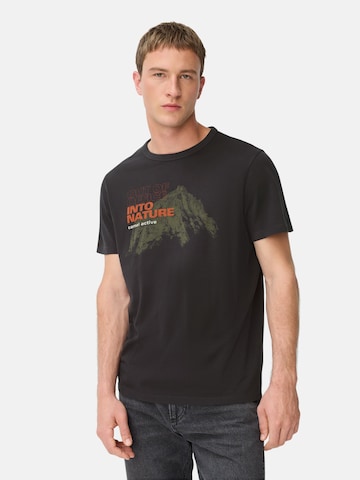 Tricou de la CAMEL ACTIVE pe negru: față