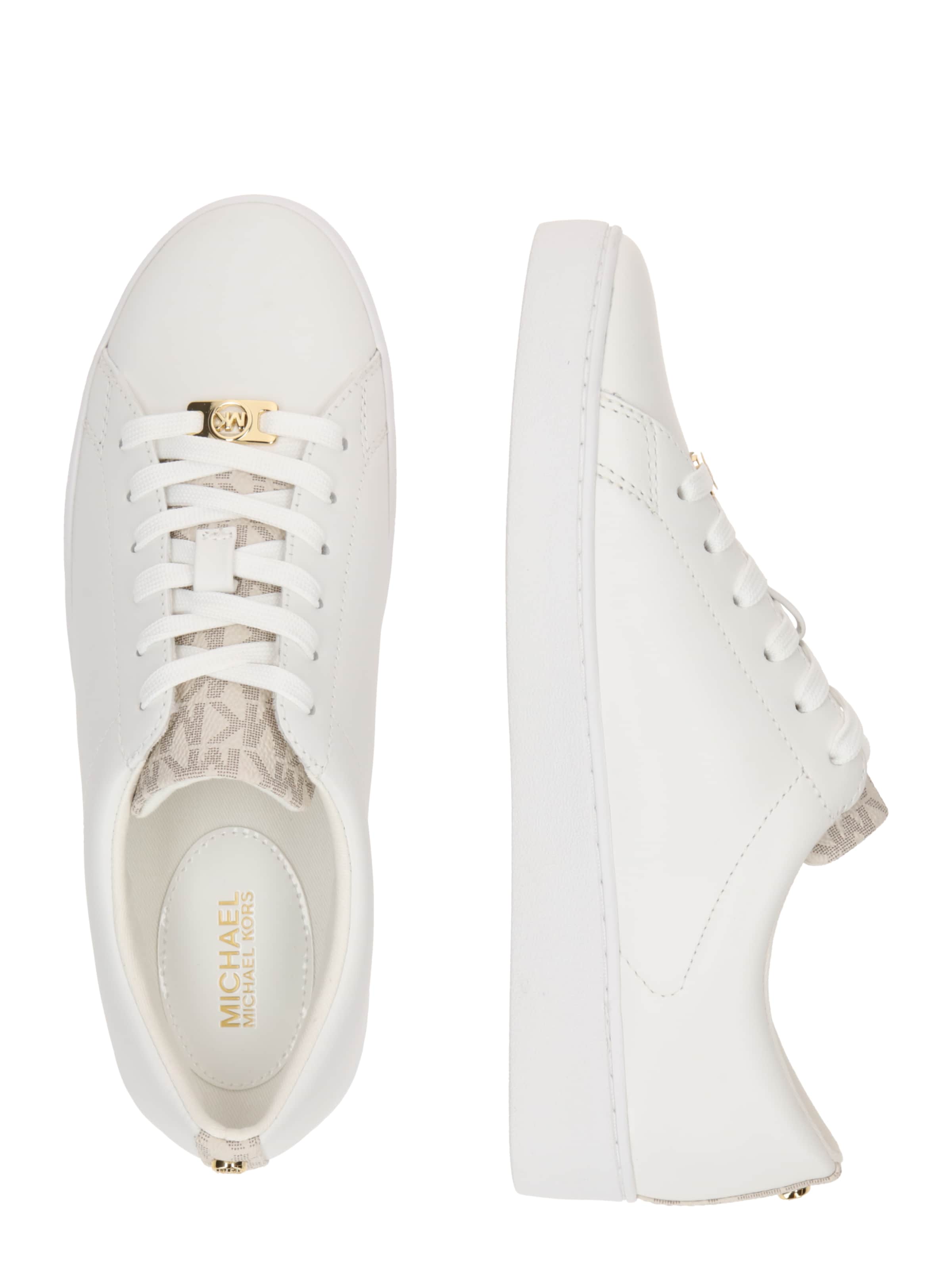 MICHAEL Michael Kors Σνίκερ χαμηλό 'KEATON' σε λευκό