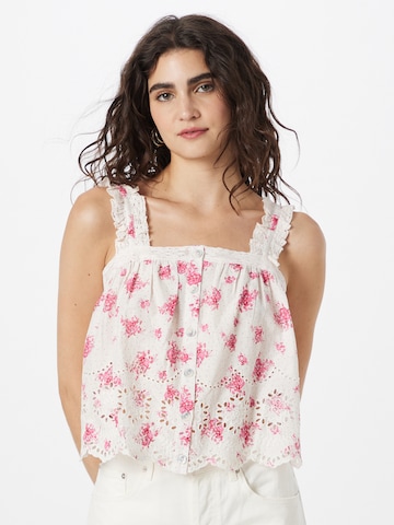 River Island Top in Roze: voorkant