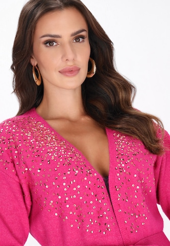 faina - Cárdigan en rosa