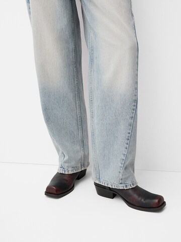 Bershka Loosefit Farmer - kék