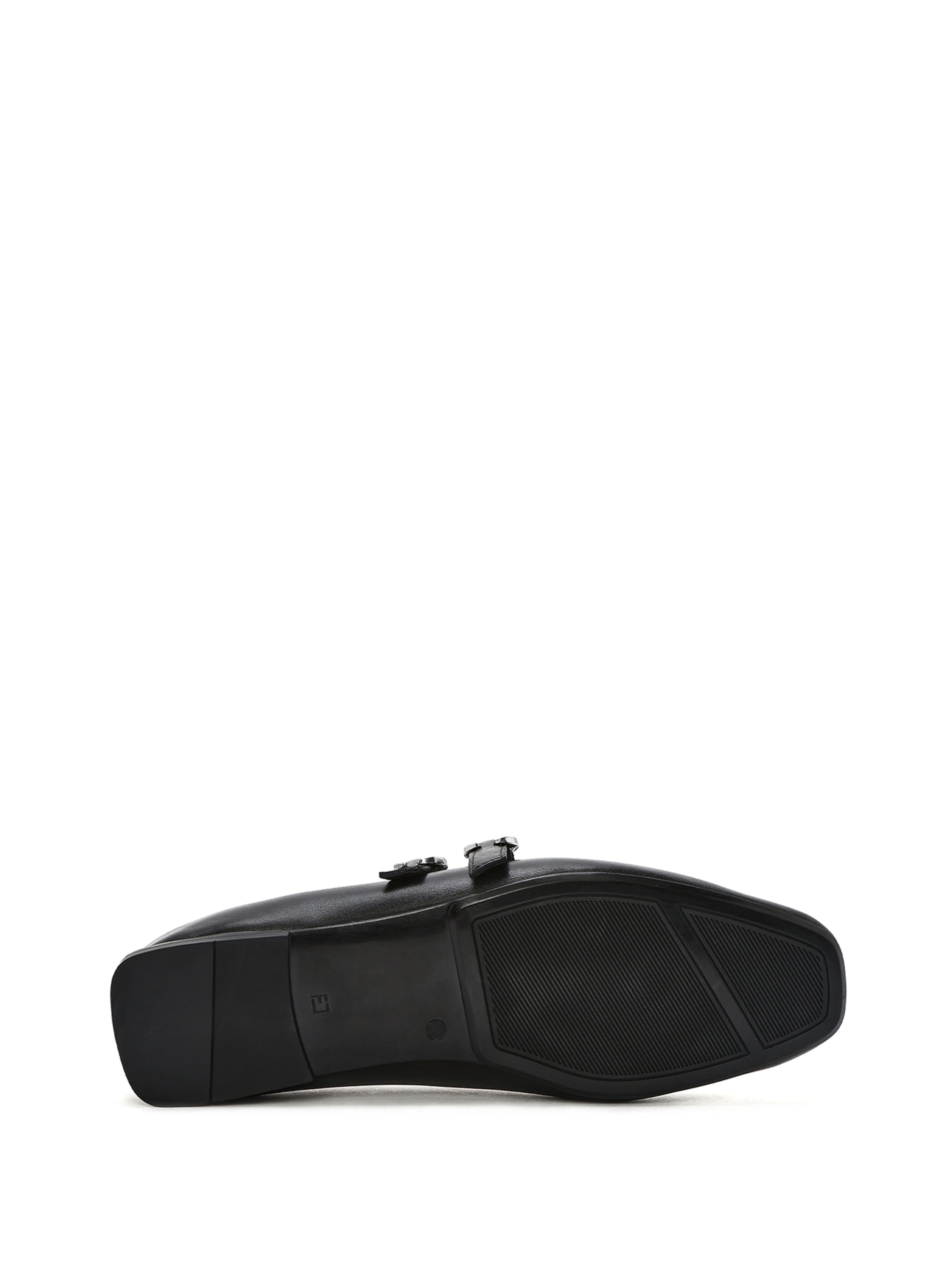 Derimod Riemchenballerina in Schwarz