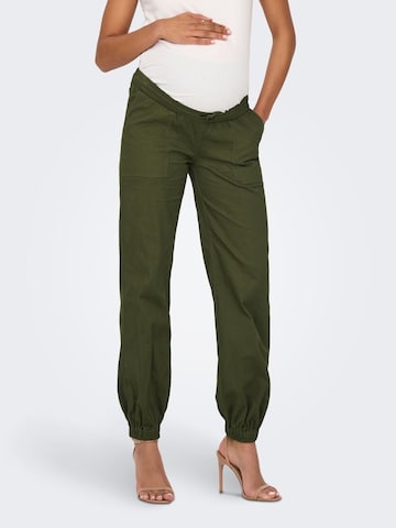 Only Maternity Tapered Broek in Groen