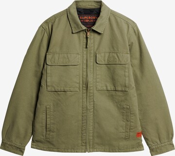 Superdry Between-Season Jacket in Green: front