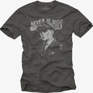 MAKAYA Shirt in Grey: front