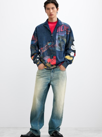 Desigual Collegepaita 'Mickey™' värissä sininen