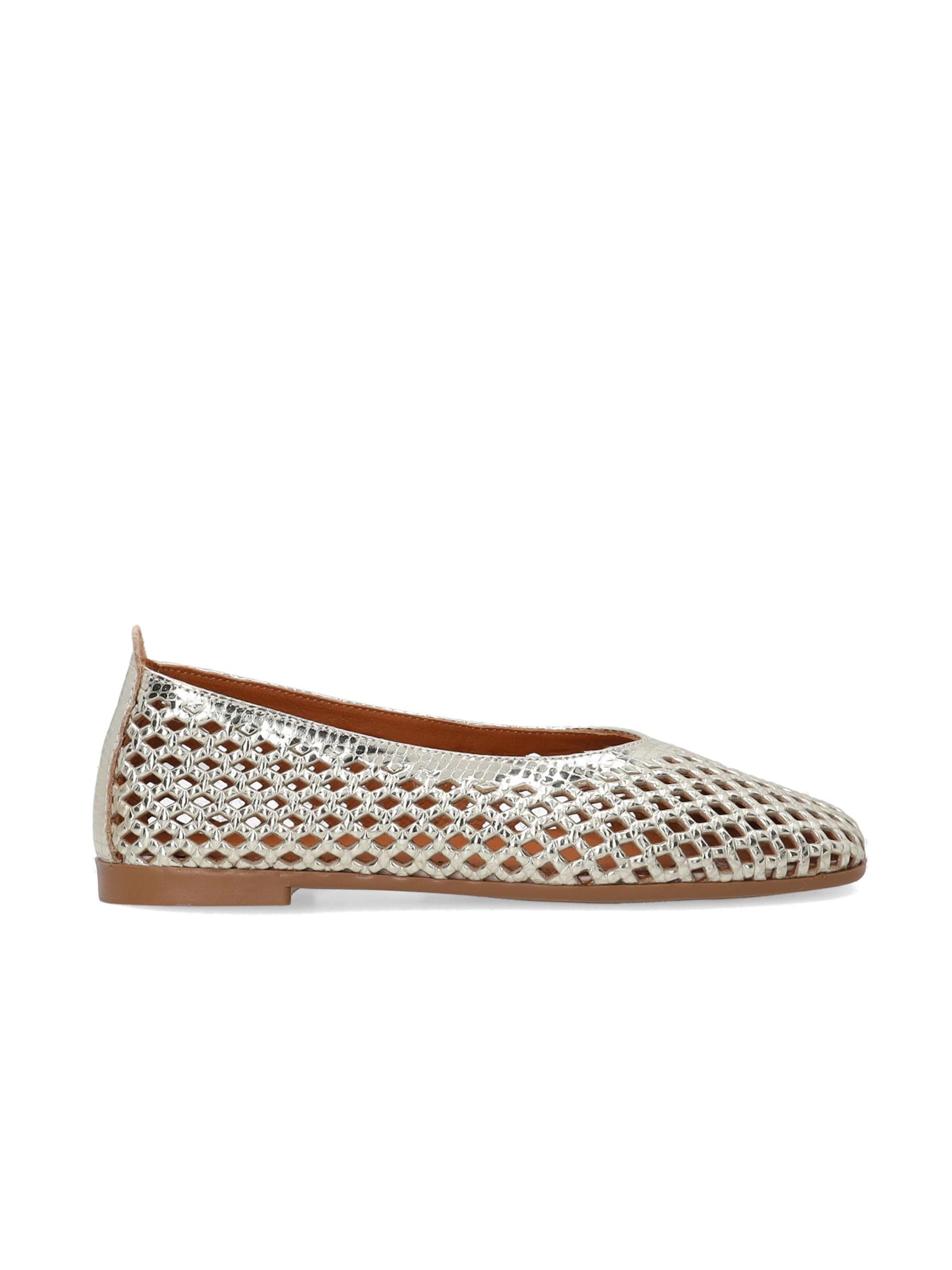 VENEZIA Ballet Flats 'Venezia' in Gold: front
