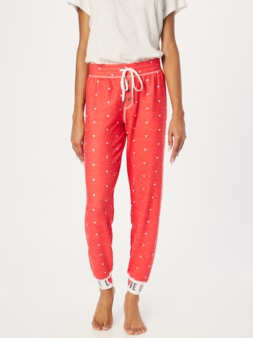 Pantaloncini da pigiama di PJ Salvage in rosso: frontale