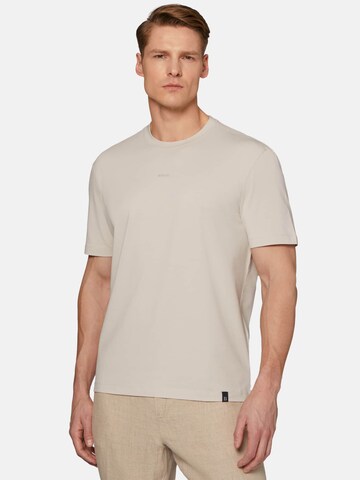 T-Shirt Boggi Milano en beige : devant