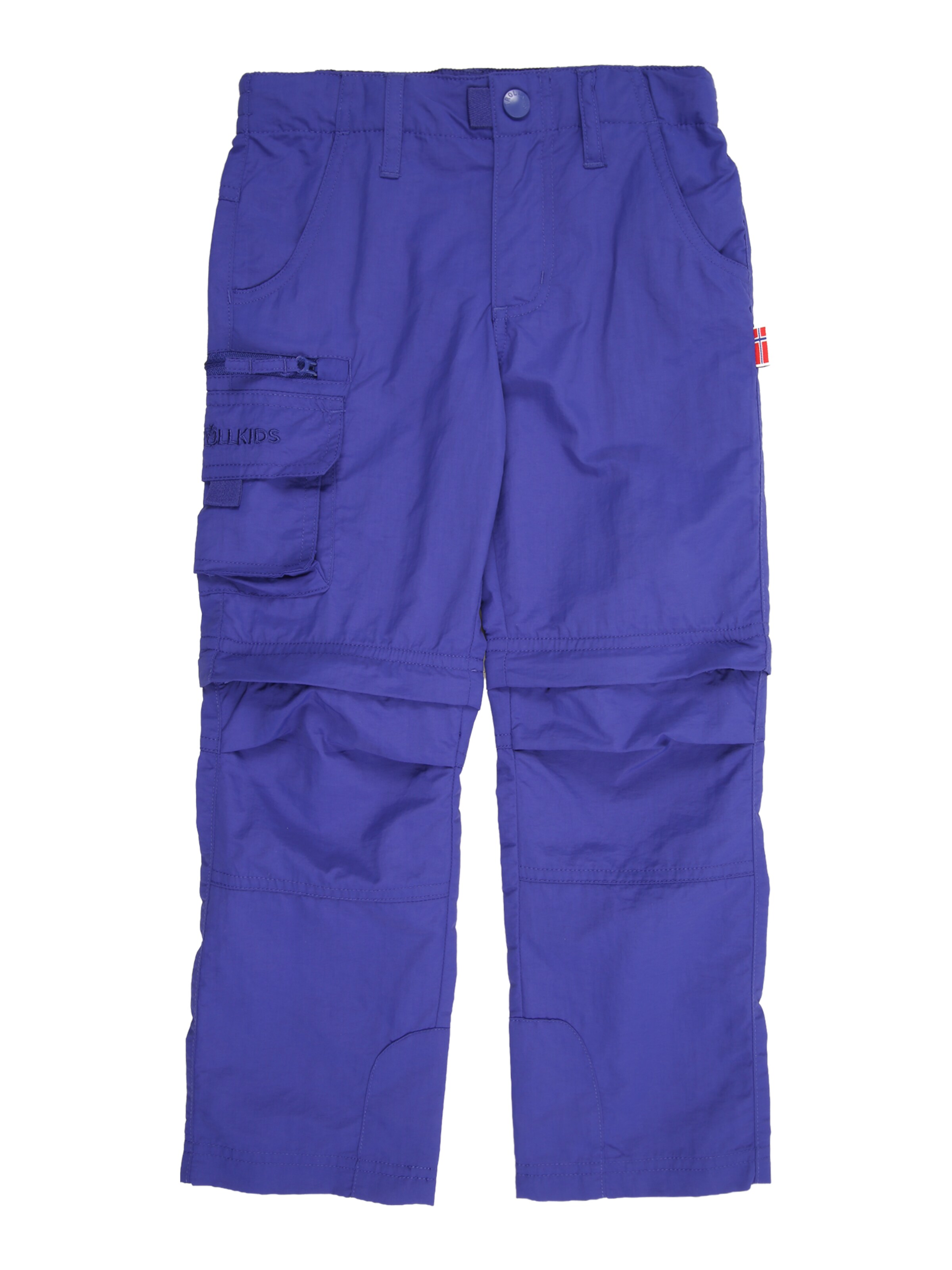 TROLLKIDS - Regular Calças outdoor 'Oppland' em azul: frente