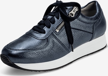 Baskets basses VITAFORM en bleu : devant